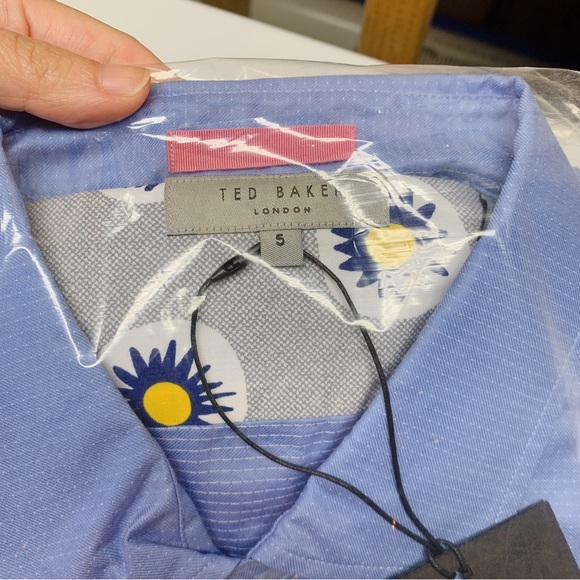 Ted Baker London Classic Slim Fit Button-Up Shirt - Picture 3 of 4